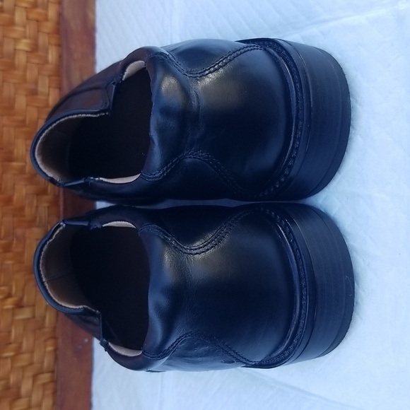 Croft & Barrow Men's Black Leather Slip-On Shoes 8M - Picture 4 of 7